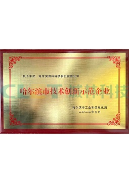 哈爾濱市技術(shù)創(chuàng)新示范企業(yè)